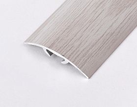 Порог (стык) Русский профиль  разноуровневый декорированный с дюб, 30*1800 мм, Дуб леванте